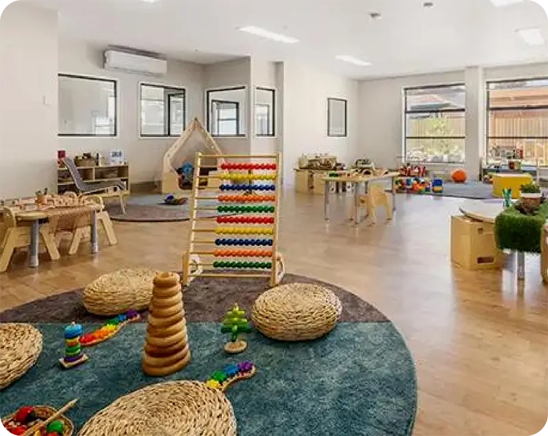 <div class="fbbc"><div class="hover-sub-title">CHILDCARE</div><br>
<div class="hover-title">BUSY BEES, SALT ASH</div><br>
<div class="hover-description">Busy Bees Salt Ash was a complete refurbishment of a 1500sqm, operating, childcare whereby all works had to be completed during nights and weekends to avoid disrupting the daily operations of the facility. The project was completed on time and on budget, much to the delight of the client.</div></div>